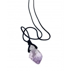 Pendentif pierre brute...