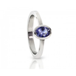 Bague Tanzanite ovale