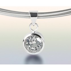 Pendentif Topaze noble