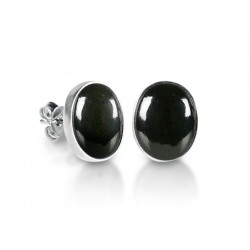 Boucle d'oreille Onyx