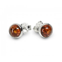 Boucle d'oreille Ambre