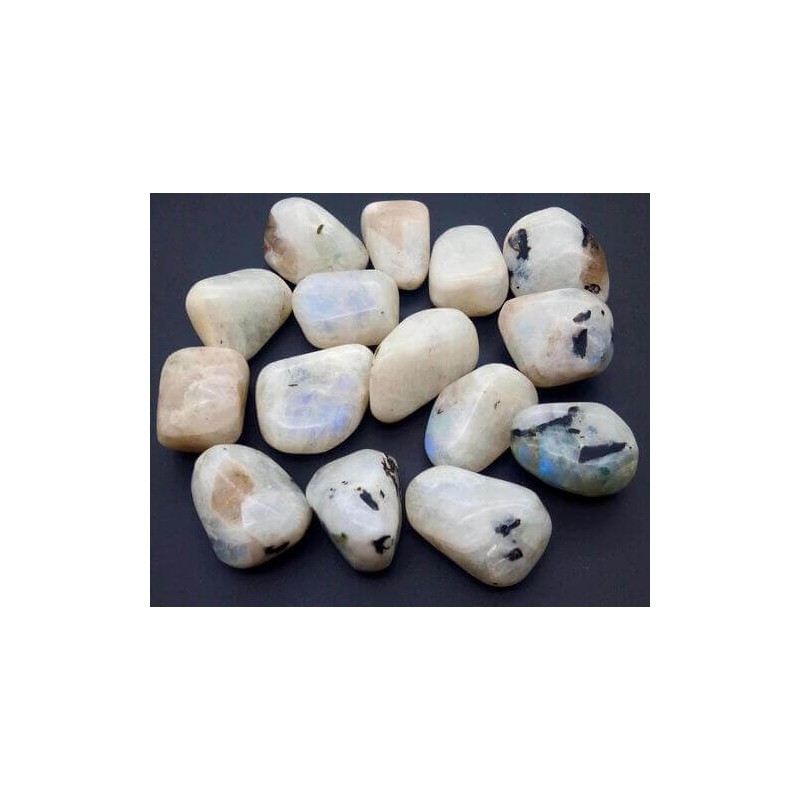 Pierres de Lune ou Labradorite blanche