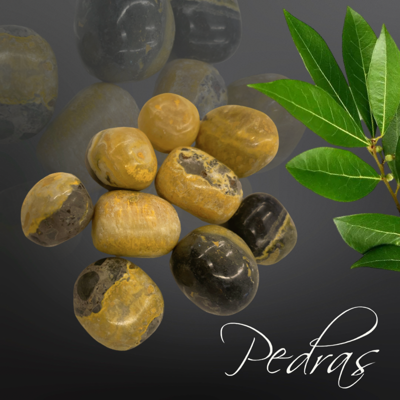 Pierres Roulées Jaspe Bumbleblee