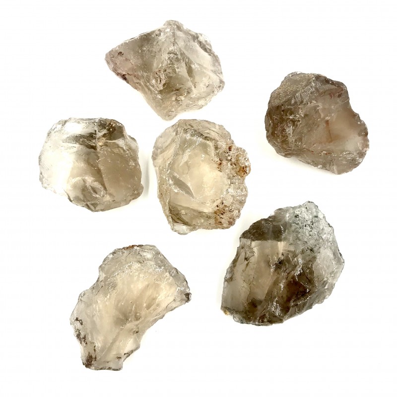 Quartz fumé brute