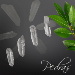 Ponta de Cristal de Rocha bruto