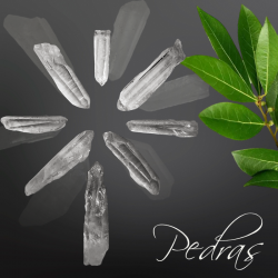 Ponta de Cristal de Rocha...