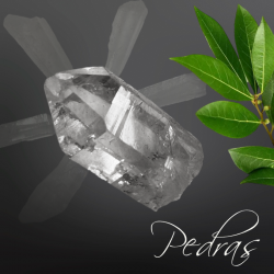 Ponta de Cristal de Rocha...