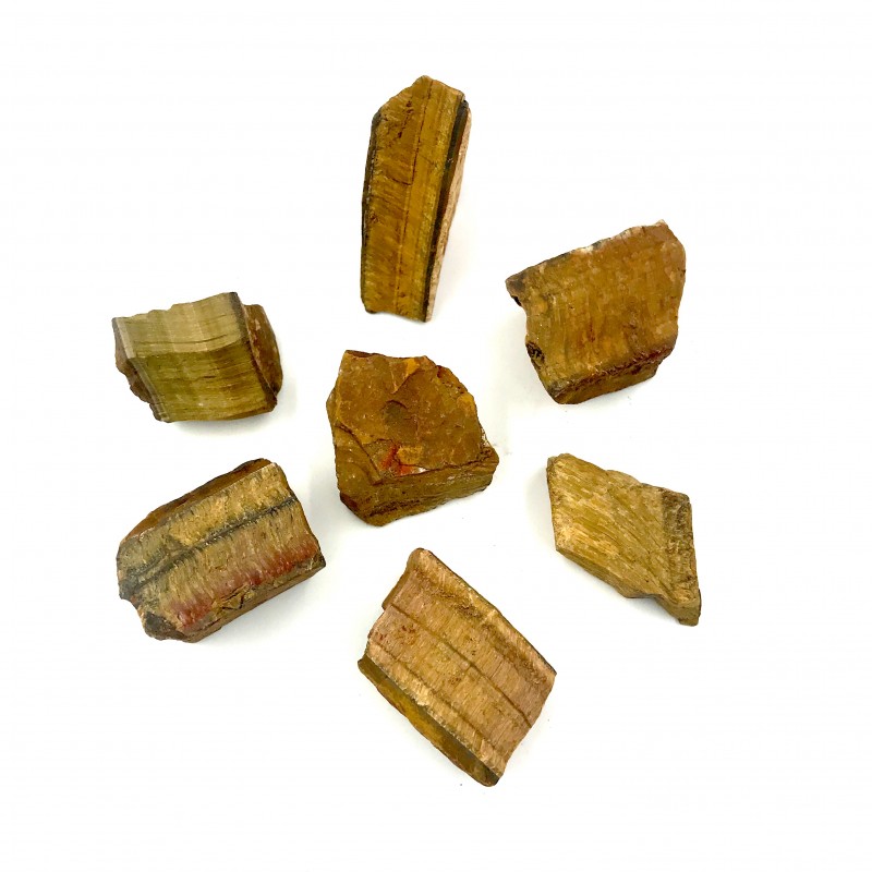 Pedra de Olho de Tigre bruto