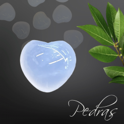 Coração em  Calcedonia