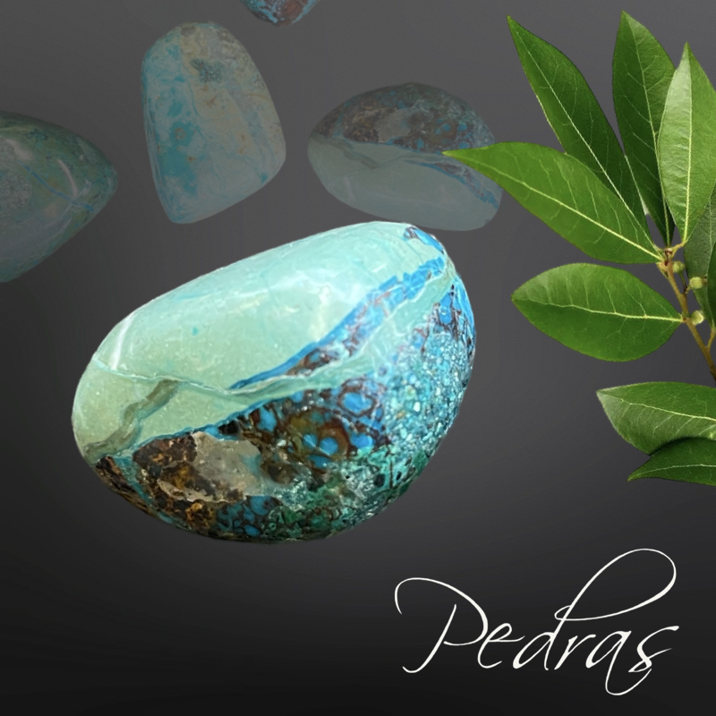 Pierres roulée Chrysocolle