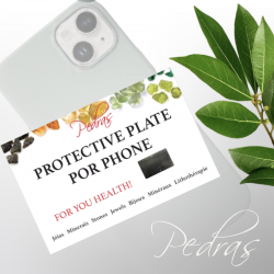 Shungite protection phone rectangulaire