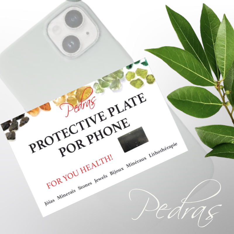 Shungite protection phone rectangulaire