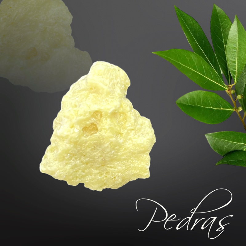 Pierres  Soufre brutes
