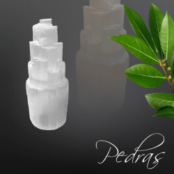 Luminária Torre de Selenita...