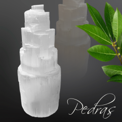Luminária Torre de Selenita...