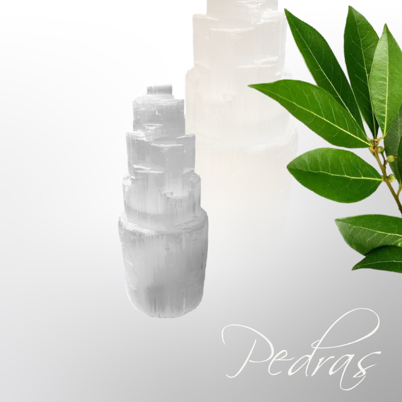 Lampe Tower Sélénite 15cm