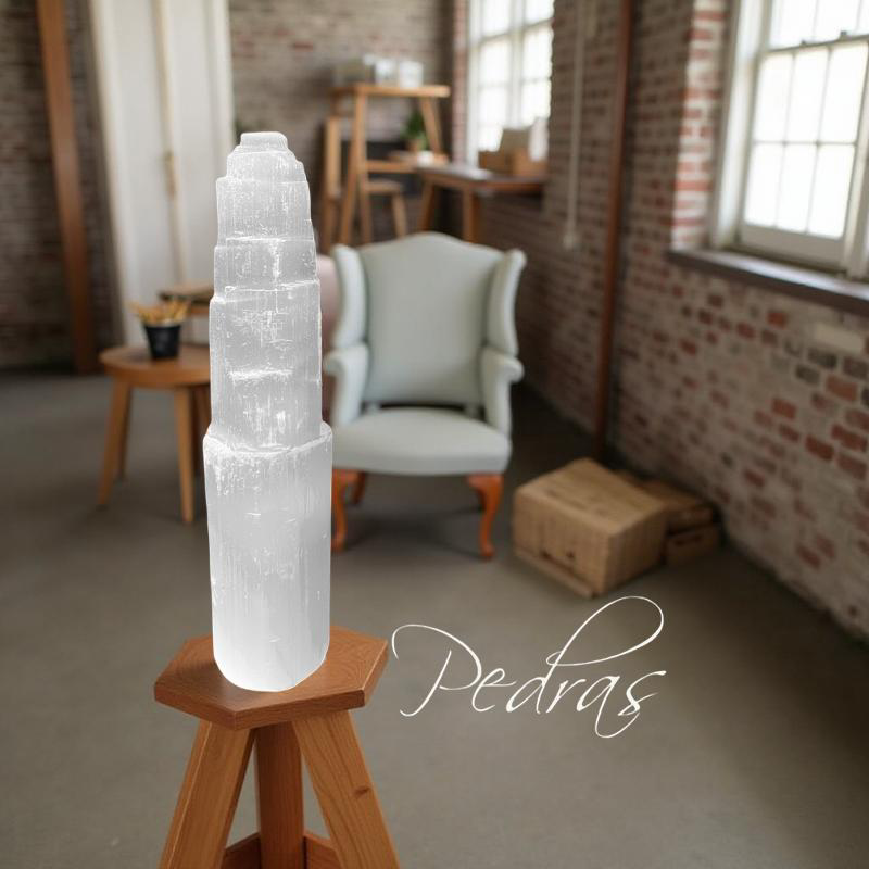 Tower  Sélénite 20cm