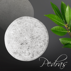 Placa signos zodiacal em Selenita