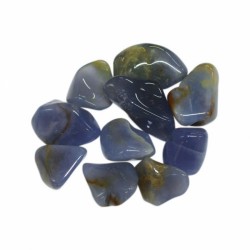 Calcédoine bleue