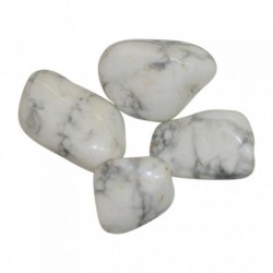 Pierres roulées Howlite