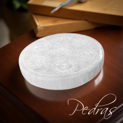 Barra de Selenita 7 Chakras