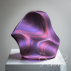 Obsidiana arco-íris Violeta