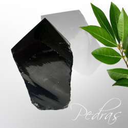 Ponta de Obsidiana preta