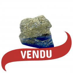Lapis-lazuli brute avec Pyrite