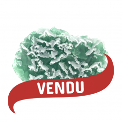 Fluorite verte et calcite