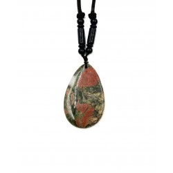 Pendentif Unakite - pierre...