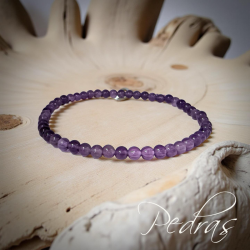 Bracelet Améthyste 6mm