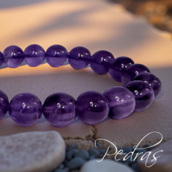 Pulseira Ametista 8mm