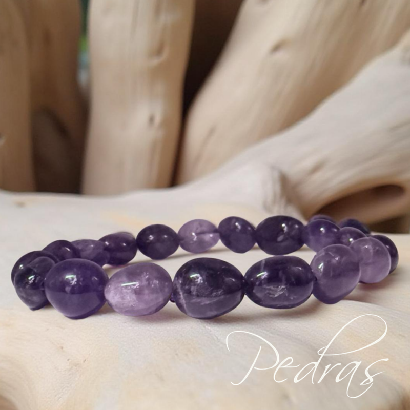 Bracelet Améthyste grain