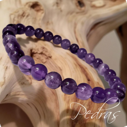Bracelet Améthyste 6mm
