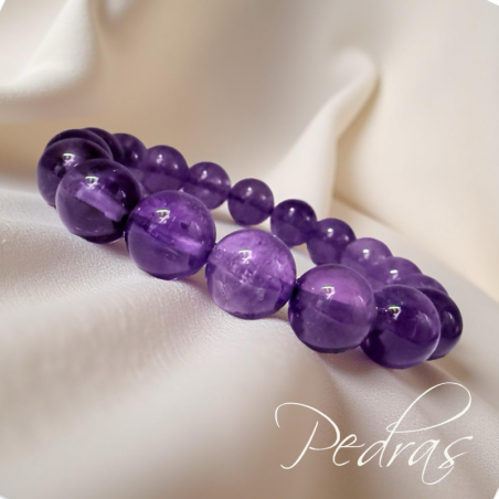 Pulseira Ametista 12m Q.AA Pulseira Ametista 12m Q.AA