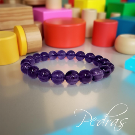Bracelet enfant Améthyste 8mm Bracelet enfant Améthyste 8mm