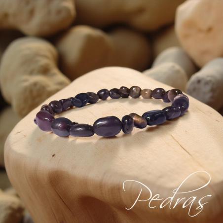 Bracelet 3 yeux grin - Oeil de Tigre, Oeil de Facon et Oeil de Taureau Bracelet 3 yeux grin - Oeil de Tigre, Oeil de Facon et Oeil de Taureau