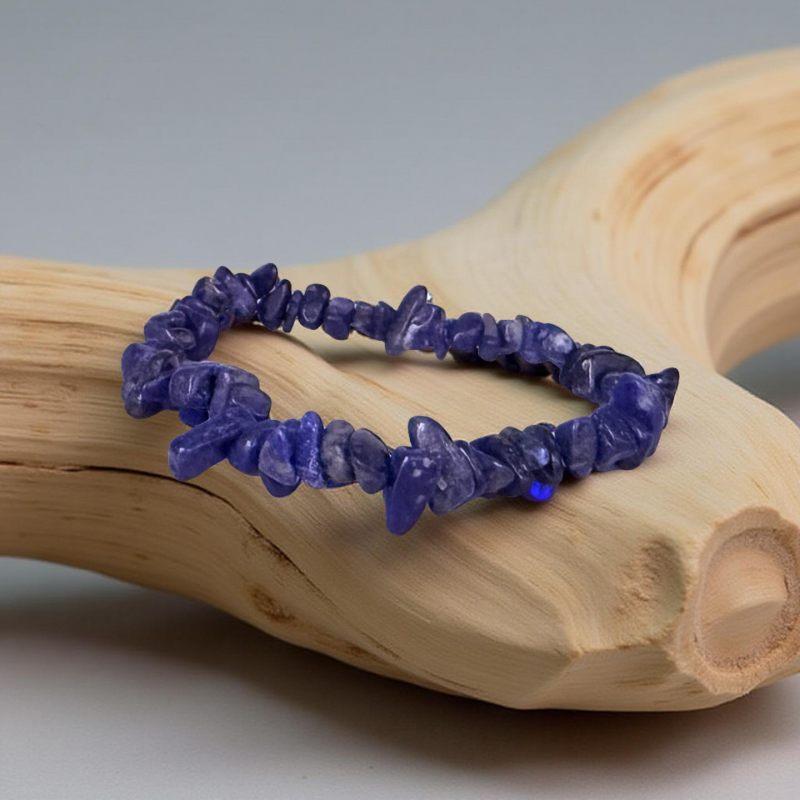 Bracelete Lapis-lazuli baroque