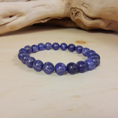 Bracelet Lapis-lazuli 8mm