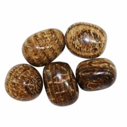 Pierres aragonite roulées