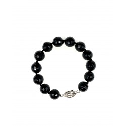 Bracelet Agate noire
