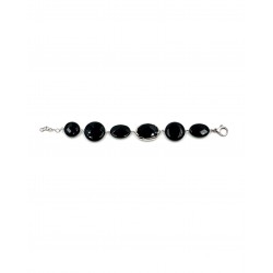 Bracelet Agate noire
