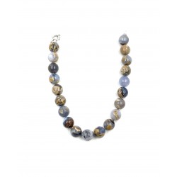 Collier Calcédoine