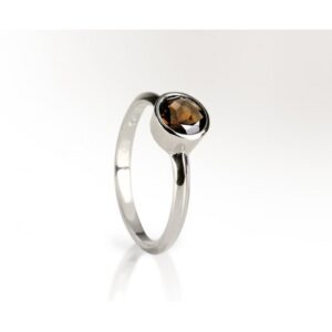 Bague Quartzo Fumado