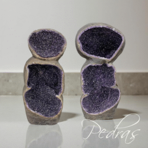 Dupla de geode de Ametista