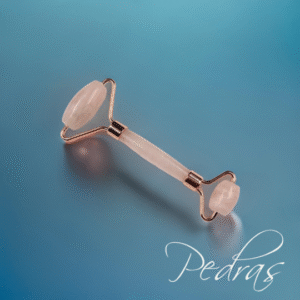 Rolo de massagem rosto Quartz rosa
