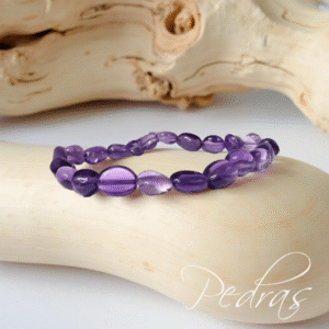 Pulseira Ametista grão Q.AA