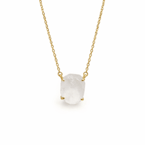 Pingente Quartzo Branco Bruto