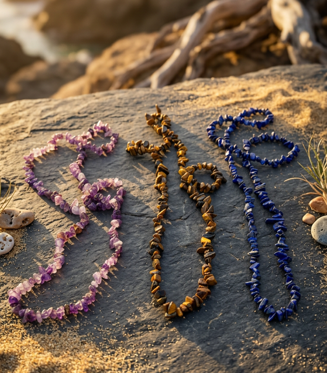 3 Colares Barroco 70 cm