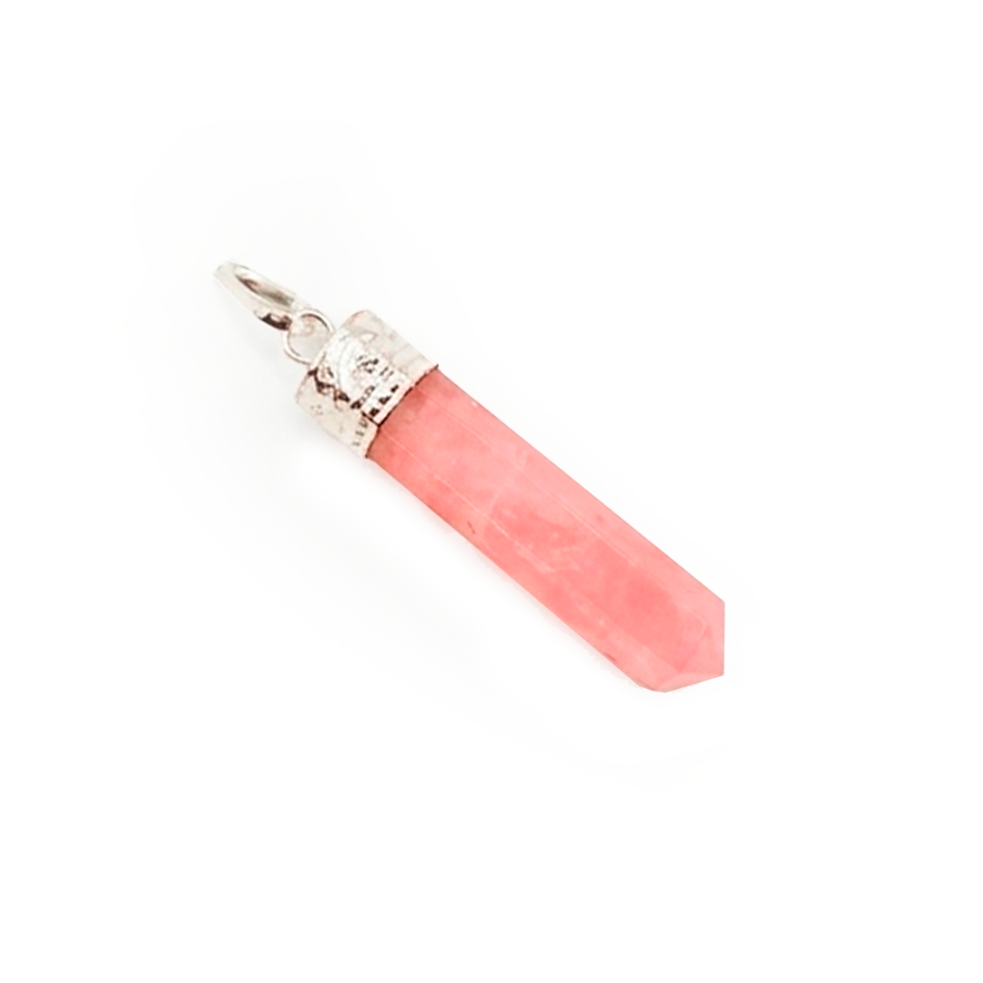 Pingente Quartzo Rosa